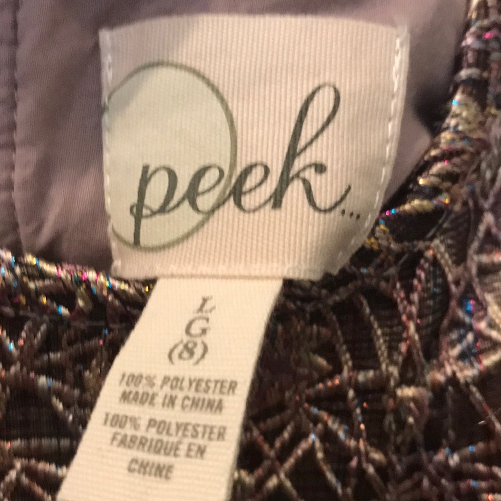 Girls dress! Peek size large(8)! Great for dances! - Picture 4 of 5